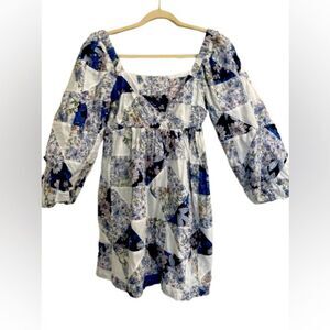 J.Crew Floral Patchwork Dress XS